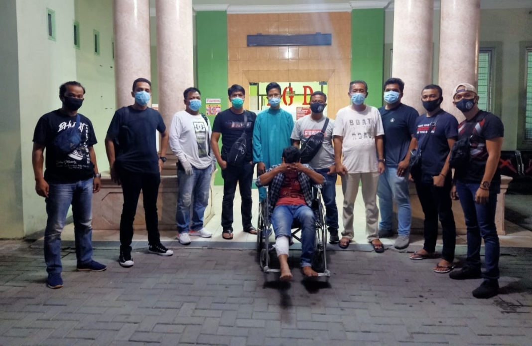 Melawan Saat Diamankan, Sat Reskrim Polres Binjai Hadiahi Timah Panas Pelaku Curanmor