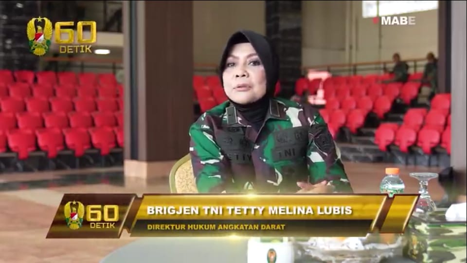 Direktur Hukum Angkatan Darat, Naik Pangkat Jadi Brigjen TNI⁣⁣⁣⁣⁣⁣