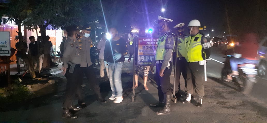 Antisipasi Peredaran Narkoba, Polres Binjai Gelar Razia Malam Minggu