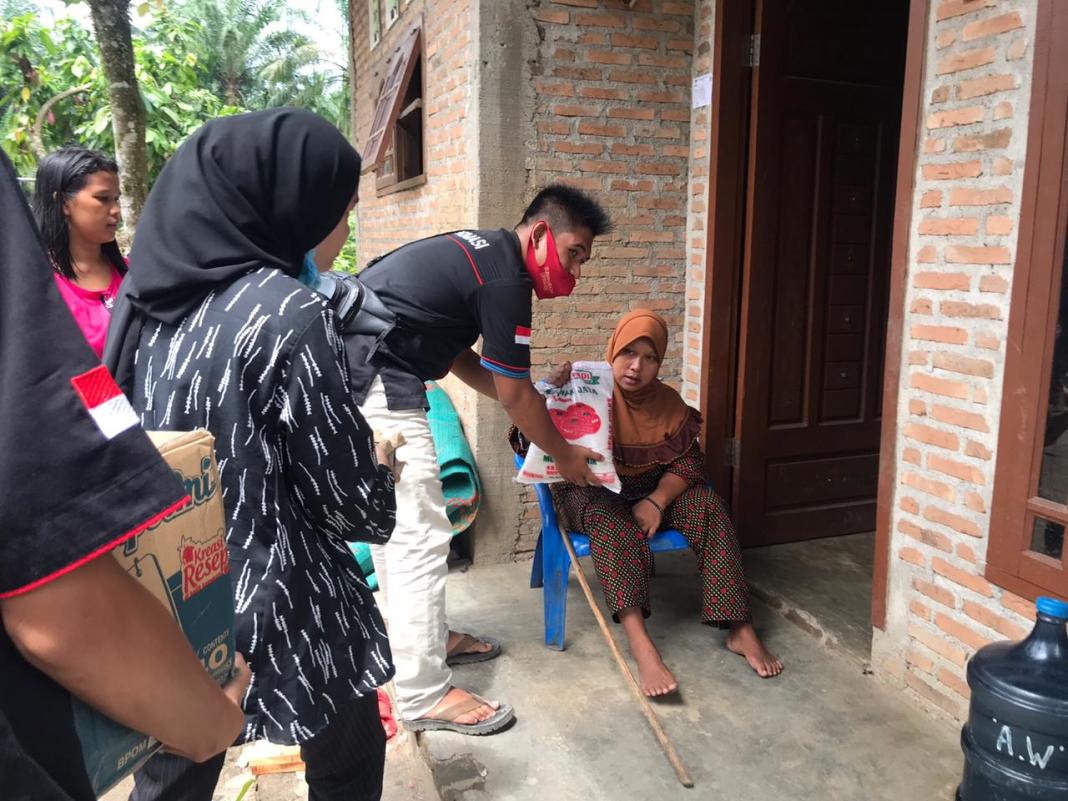 Formasi, Peduli Bantu Korban Kebakaran di Desa Bartong