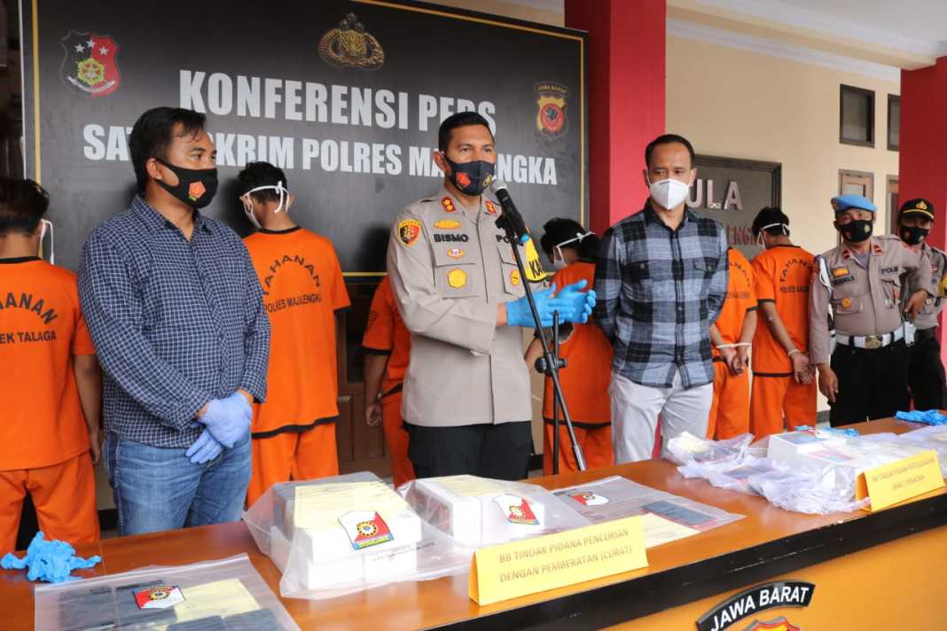 Sat Reskrim Polres Majalengka, Ungkap Kasus Pencurian dengan Pembunuhan