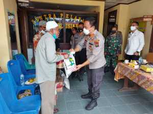 Kapolresta Deli Serdang, Ajak Tokoh Masyarakat Kecamatan Biru-biru Patuhi Protokol Kesehatan