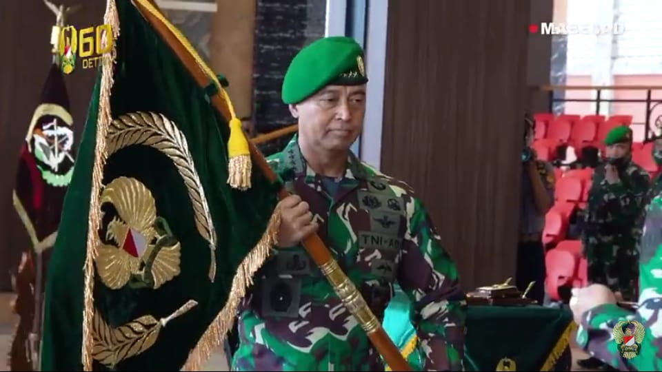 Kasad Andika Perkasa, Pimpin Upacara Sertijab Pangkostrad dan Gubernur Akmil