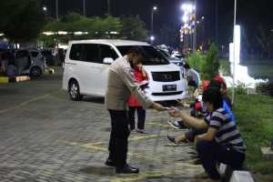 Sat Binmas Polres Banjar, Himbau Pengunjung Rest Area Tol Cipali Terkait Protokol Kesehatan