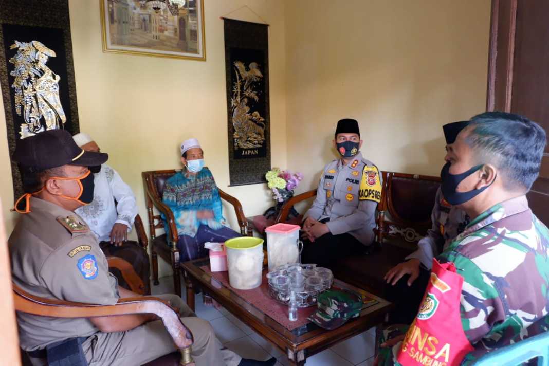 Kapolres Majalengka, Silaturahmi ke Tokoh Agama Terkait Penanganan COVID-19