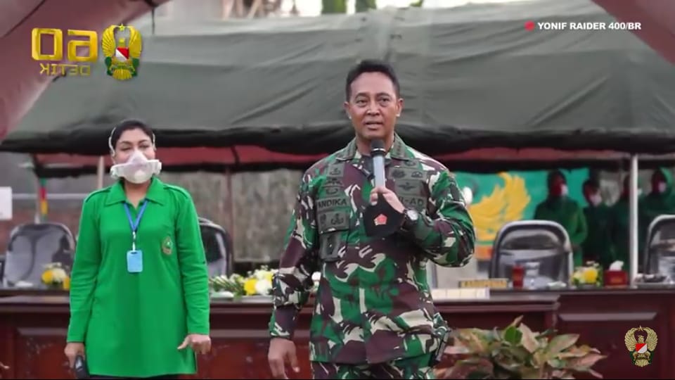 KASAD Andika Perkasa, Beri Seragam Khusus Babinsa Aman dari Serangan Senjata Tajam
