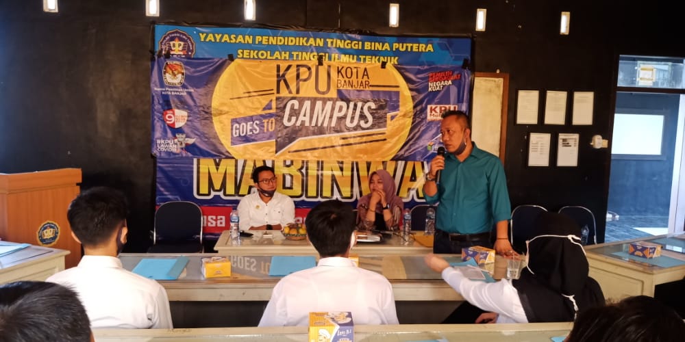 KPU Kota Banjar, Sosialisasi Melalui Kegiatan Bertajuk KPU Goes To Campus