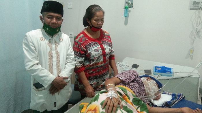 Angakatan Muda Sisingamagaraja, Doakan dan Beri Bantuan Pengidap Kanker Tenggorokan Asal Simalungun