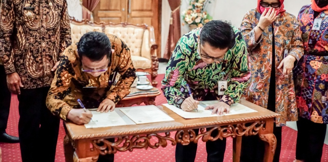 Peningkatan Jasa Layanan Perbankan, Pemerintah Ciamis Jalin Kesepakatan Kerja Sama Dengan Bank BJB