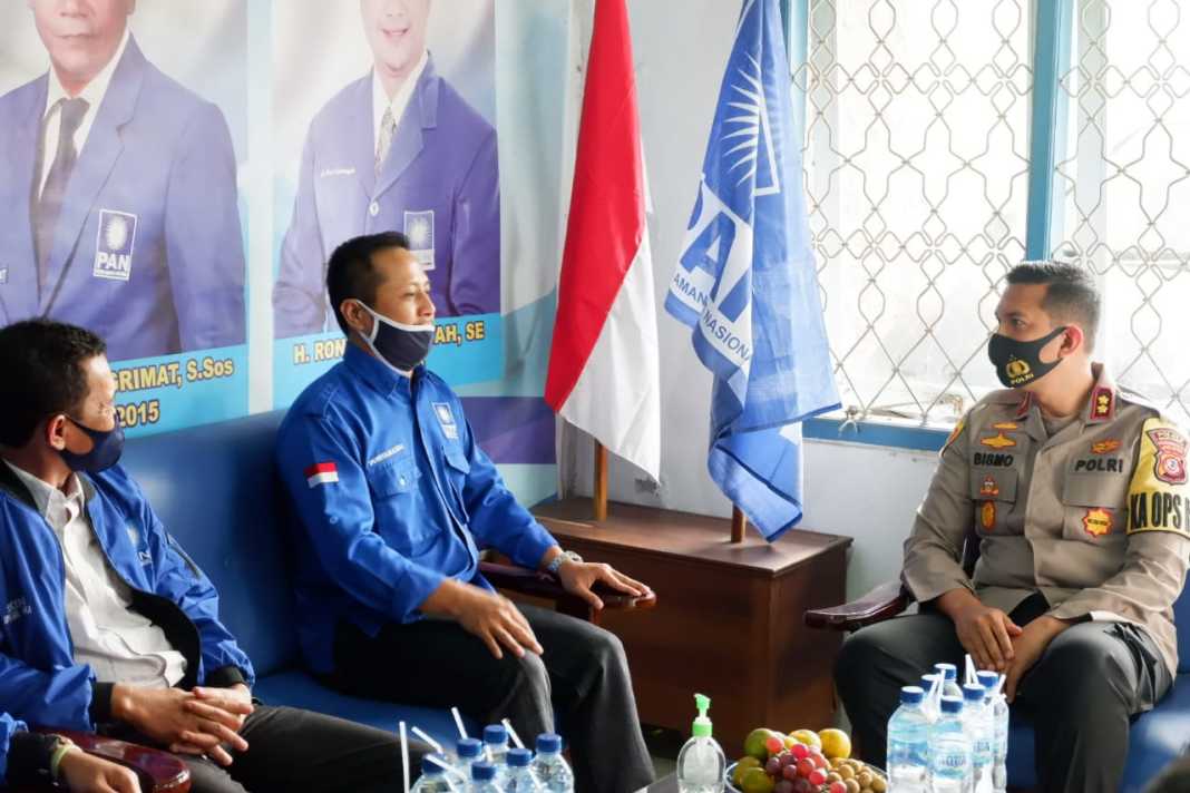 Kapolres Majalengka dan PAN, Bahas Perkembangan Kamtibmas