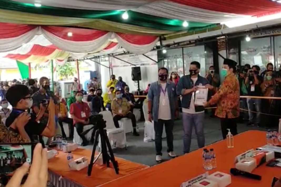 Didukung 78% Kursi DPRD, Bobby - Aulia Resmi Daftar ke KPUD Medan