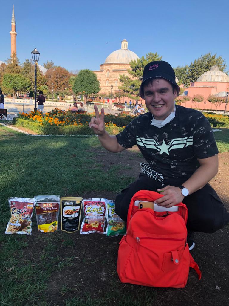 Keripik Zack Krezz Asal Sergai Sampai ke Turki