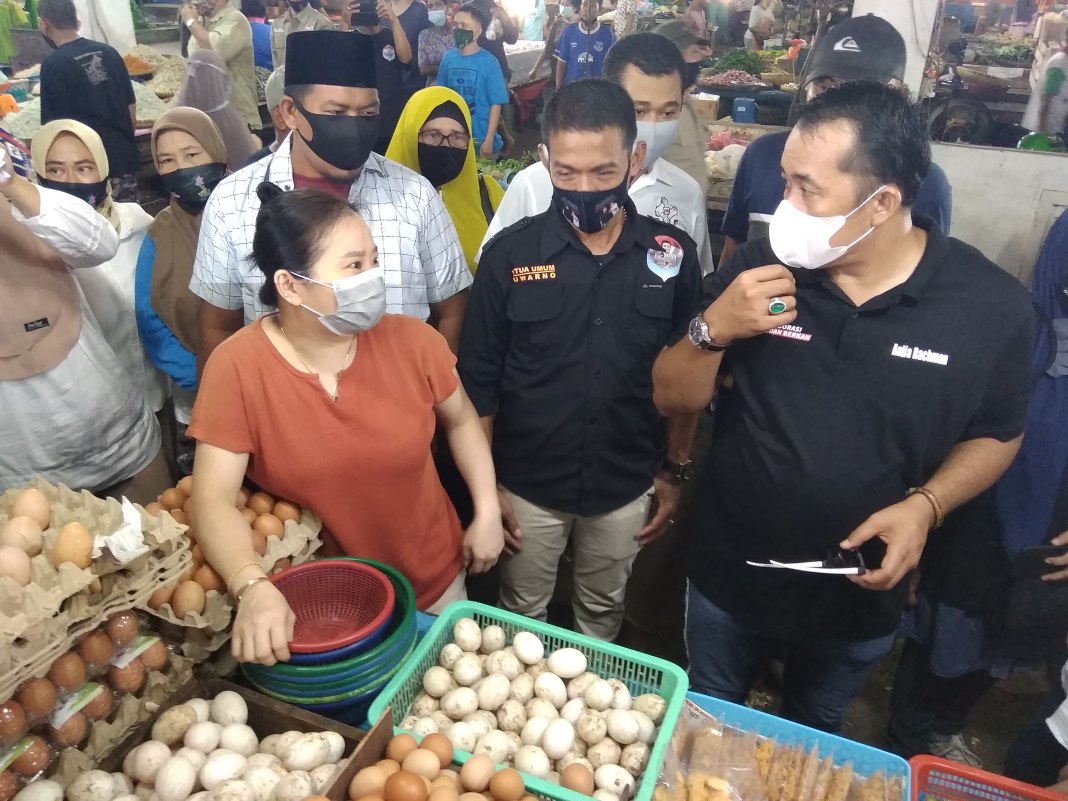 Aulia Rachman Kunjungi Pasar Petisah: Kenyamanan Pasar Tradisional Harus Diciptakan