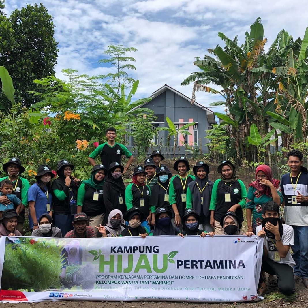 Kampung Hijau Pertamina, Ajak Masyarakat Maluku Utara Berdaya