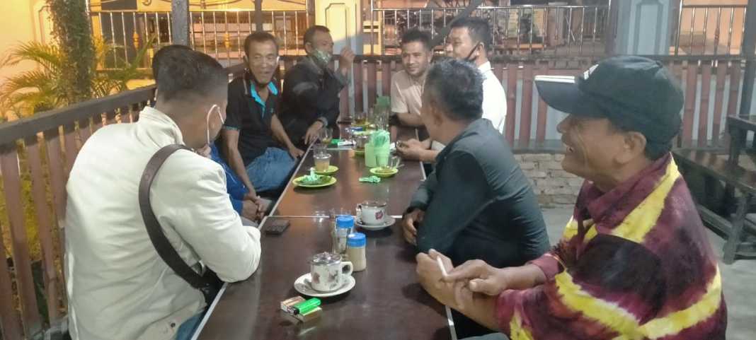 Kapolsek Perbaungan Giatkan Sosialiasi Protokol Kesehatan Bersama Aparatur Pemerintah Desa dan Kelurahan