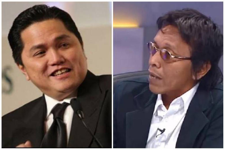 Erick Thohir, dan Adian Napitupulu Berseteru Seperti Ada Agenda Tersembunyi