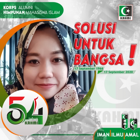 Milad ke-54 KAHMI dan Kohati, Semoga Memberikan Energi Positif Bagi Kemajuan Bangsa