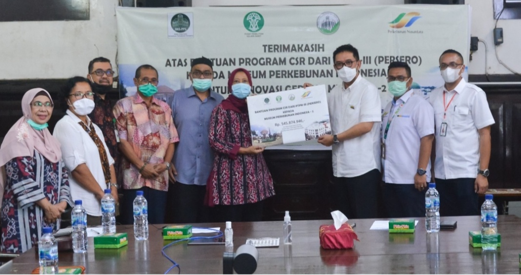 PTPN III (Persero) Bantu Renovasi Museum Perkebunan Indonesia