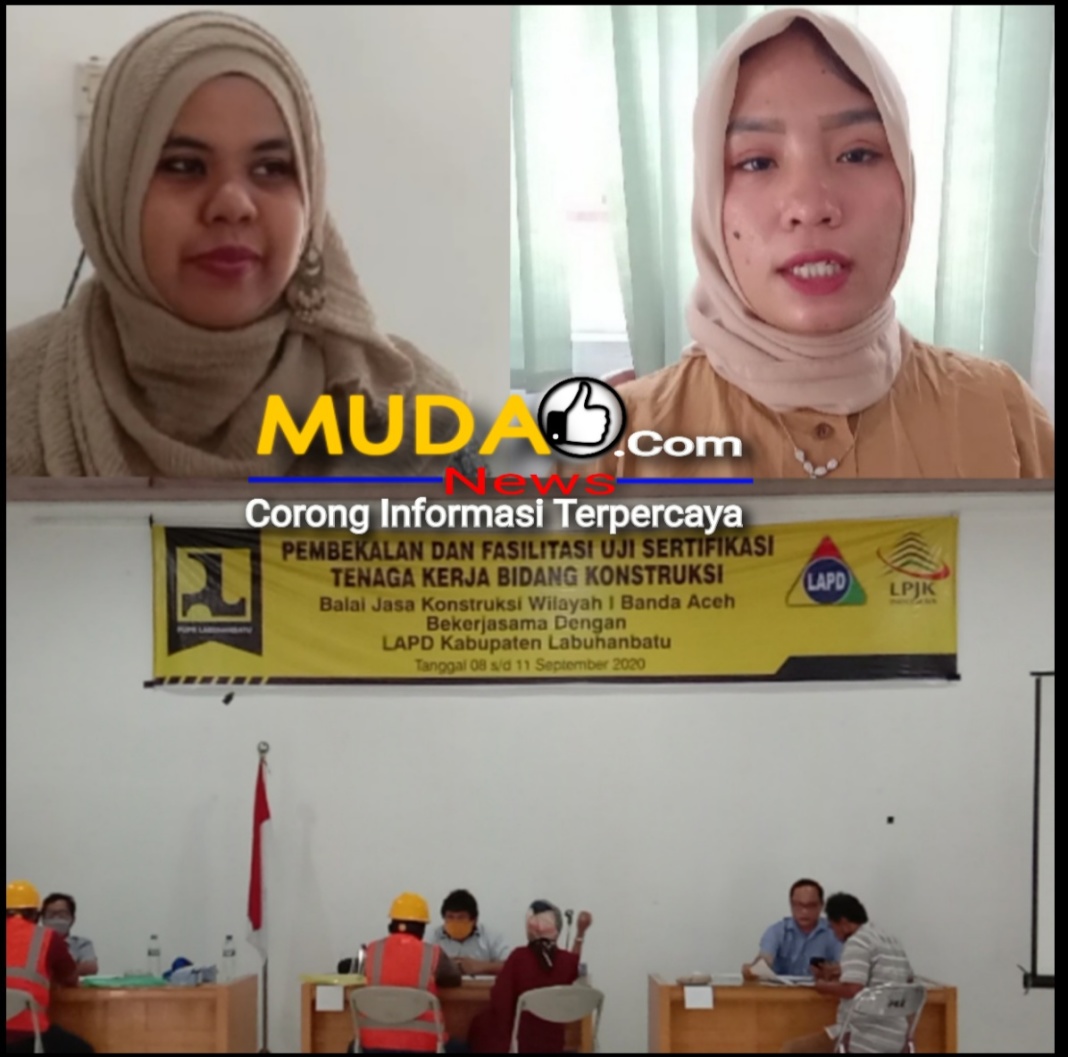LAPD Labuhanbatu, Lakukan Pembekalan dan Fasilitasi Uji Sertifikasi Tenaga Kerja Bidang Kontruksi