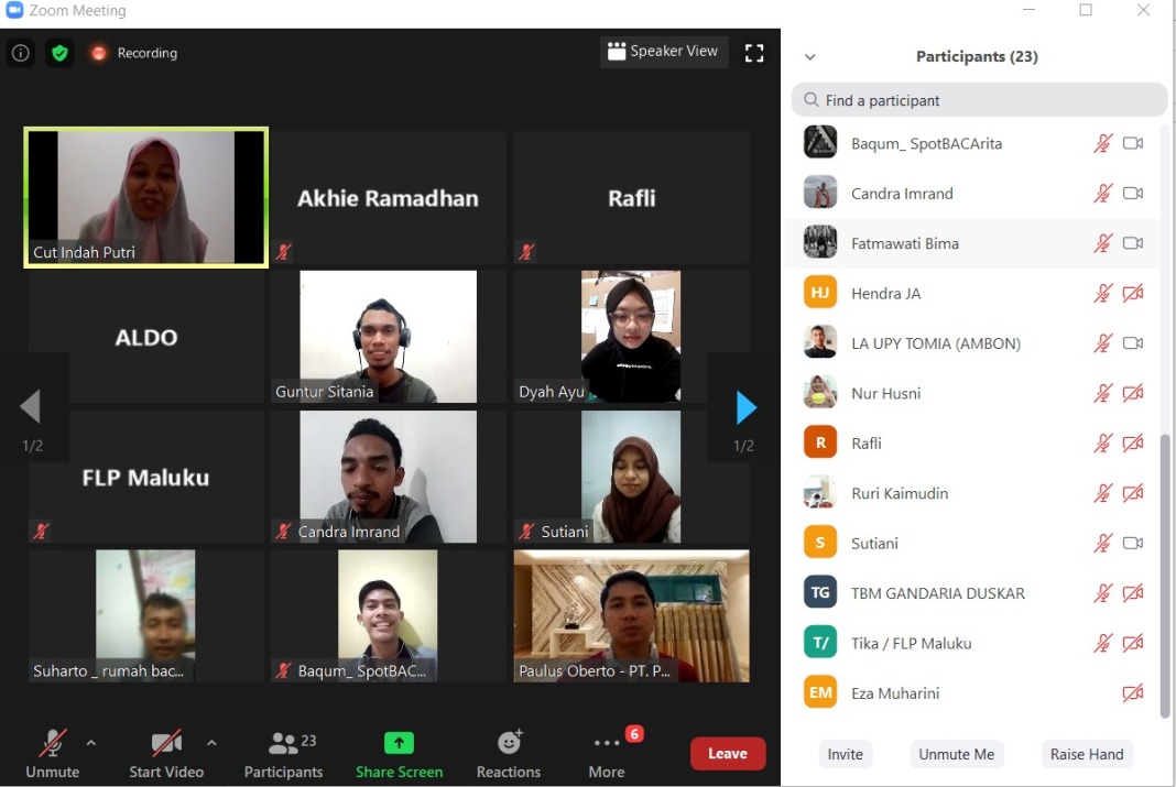 Dompet Dhuafa Pendidikan, dan Pertamina Perkuat Literasisi di Maluku dengan Menghelat Gandariatalks