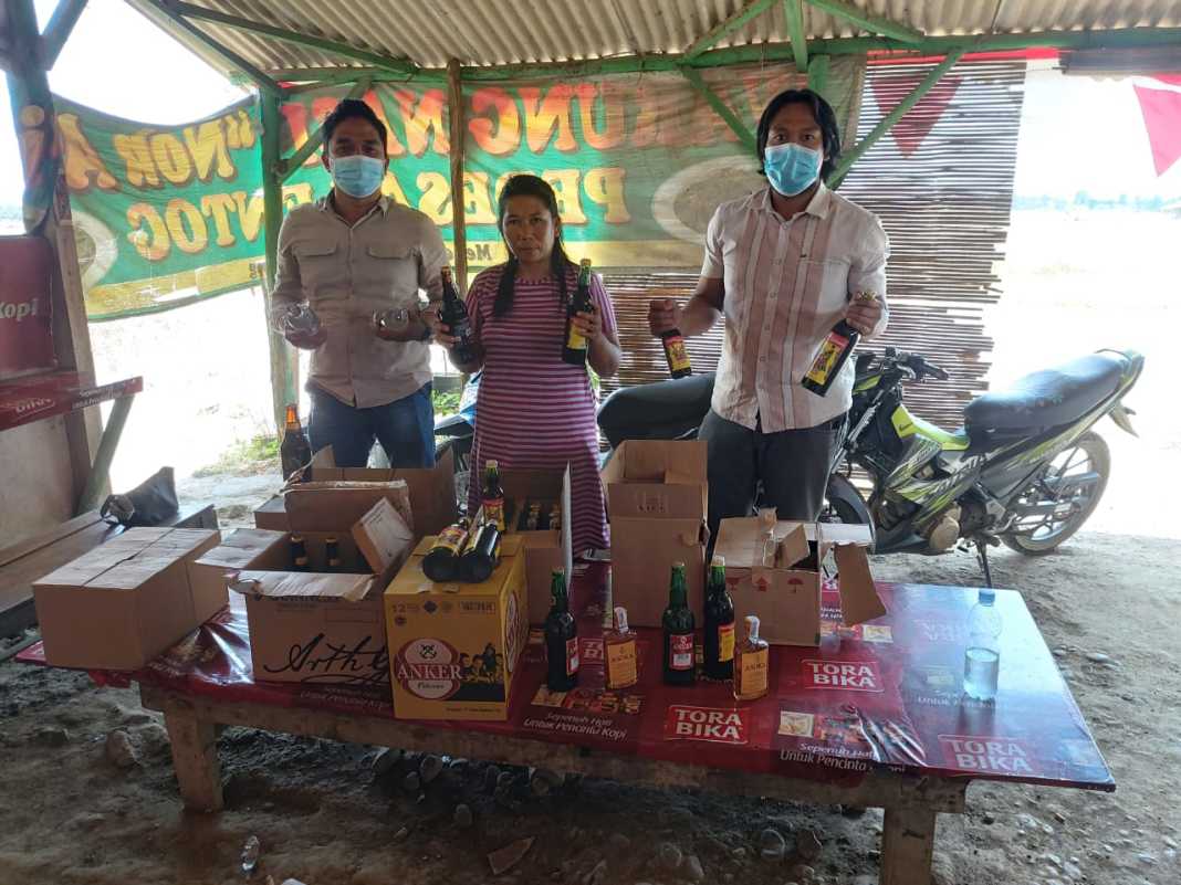 Polres Majalengka, Sita 773 Botol Minuman Keras