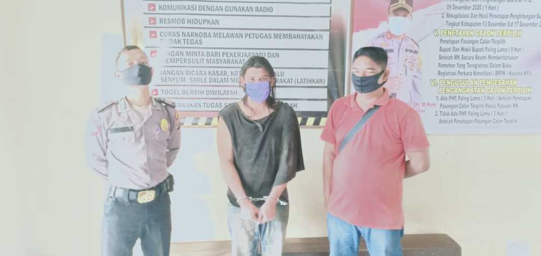 Polsek Dolok Masihul, Boyong Kusno Alias Atim ke Sel Tahanan