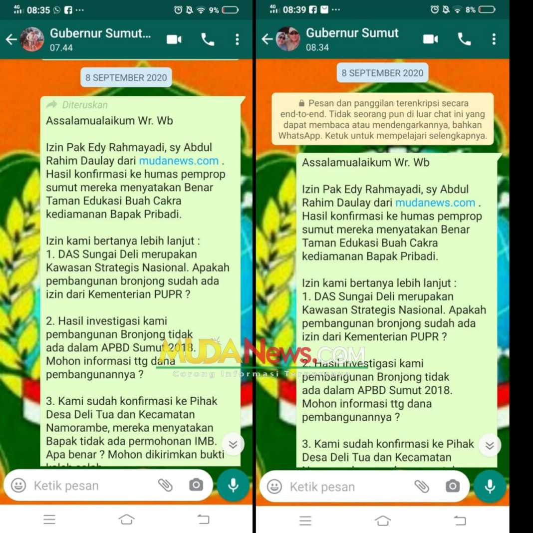 Redaksi mudanews.com Tunggu Keseriusan Humas Pempropsu