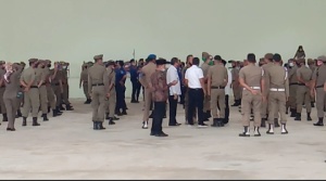 Satpol PP dan Petugas Damkar Labuhanbatu, Dites Urine Secara Mendadak (2)
