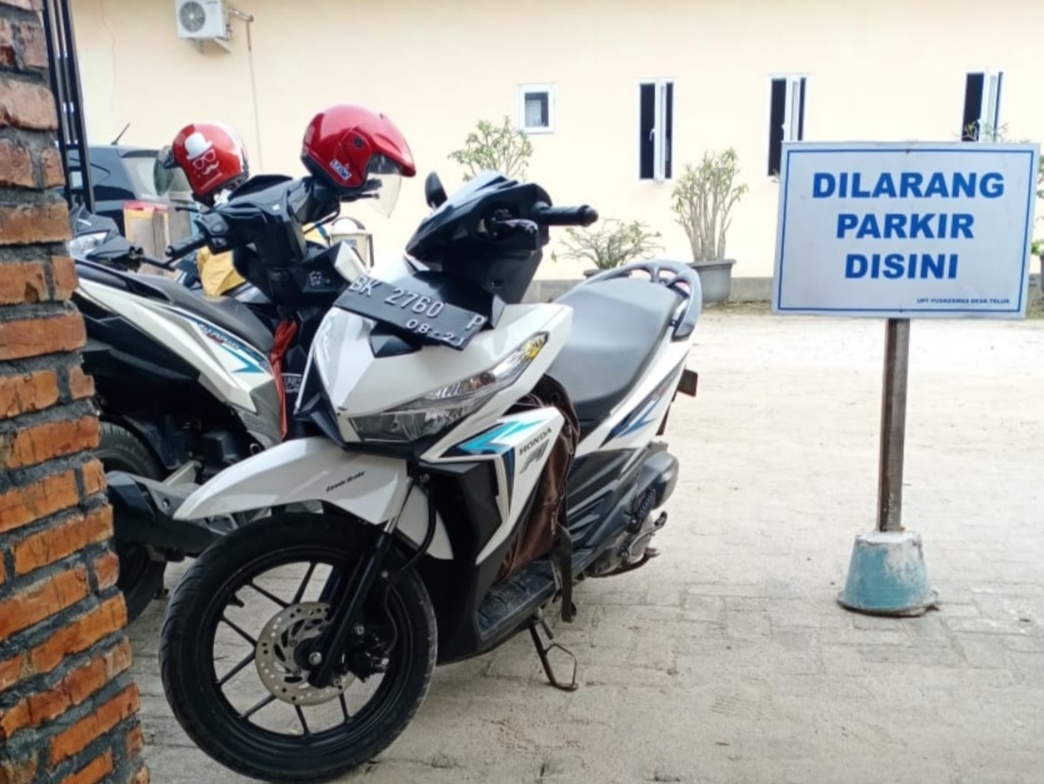 Sepeda Motor Dinas Puskesmas Teluk Langkat, Diduga Berpindah Tangan