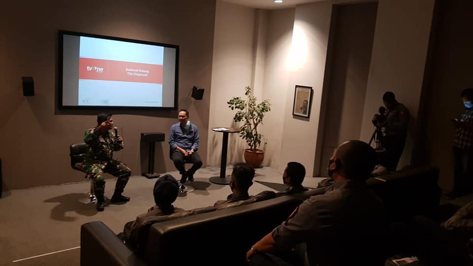 TNI Angkatan Darat, Jalin Sinergi dengan TV ONE