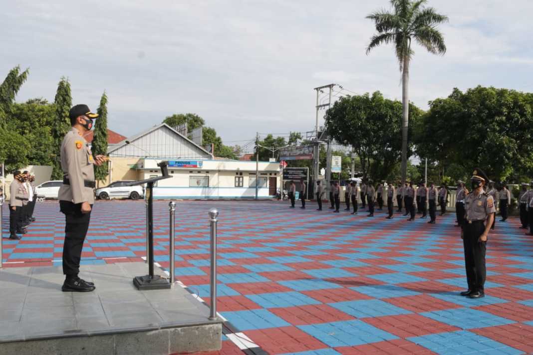 Kapolres Majalengka, Pimpin Upacara Korps Raport Kenaikan Pangkat