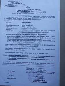 Hilang saat di Perjalanan, Dudu Abdulah Berharap STNK Miliknya Segera Ditemukan