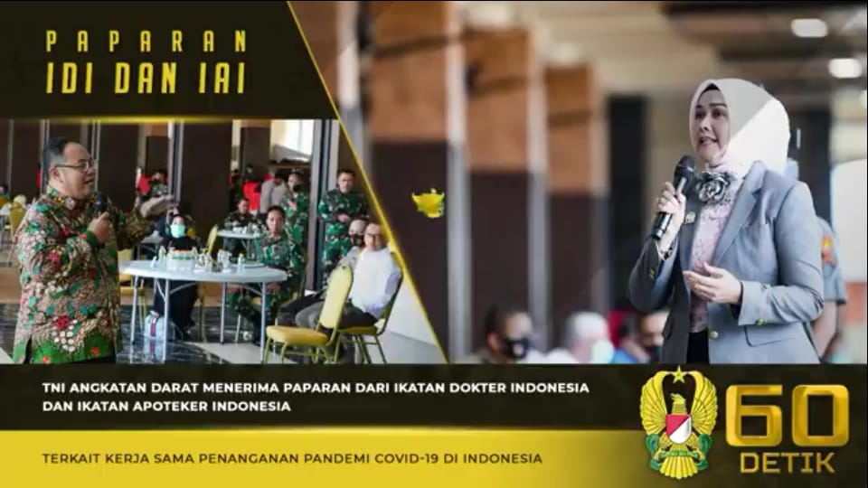 TNI Angkatan Darat, Terima Paparan dari Ikatan Dokter Indonesia dan Ikatan Apoteker Indonesia⁣⁣⁣⁣⁣ ⁣⁣⁣