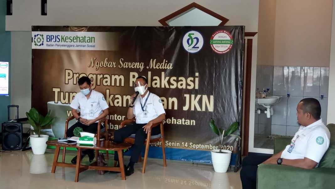 BPJS Kesehatan Banjar, Gelar Kegiatan Ngobrol Sareng Media Program Relaksasi Tunggakan Iuran JKN