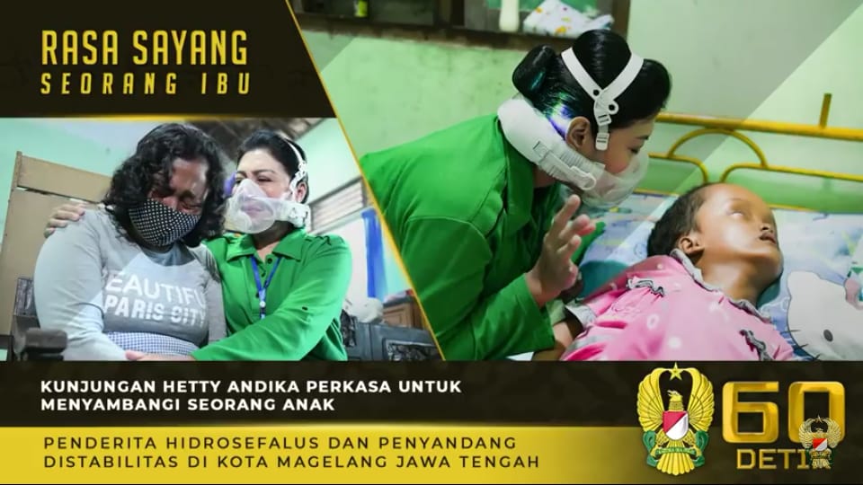 Ketum Persit KCK, Sambangi Penyandang Disabilitas: Kamu Adalah Perempuan Hebat
