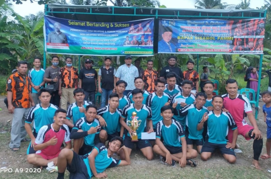 Pemuda Pancasila Ranting Selotong, Sukses Laksanakan Tournament Sepak Bola Sisanol Fahmi Cup, The Hives Juara