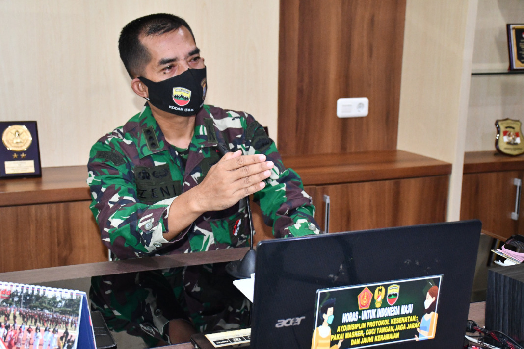 Kapendam I/BB: Demi Kesejahteraan Rakyat, Satgas TMMD Ke-109 Harus Ikhlas Bekerja