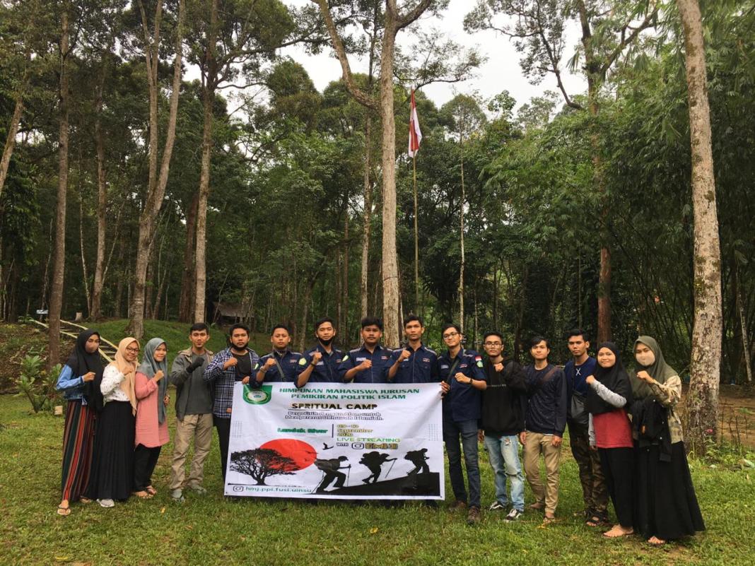 HMJ PPI FUSI UIN-SU, Menggelar Kegiatan Spiritual Camp di Landak River