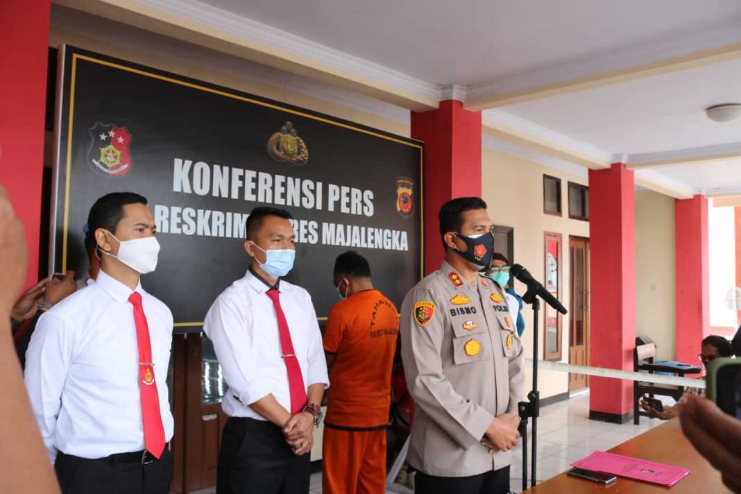 Satreskrim Polres Majalengka, Tangkap 1 dari 4 Pelaku Begal Truck Tronton yang Buron