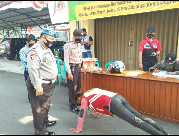 Polres Banjar Terus Laksanakan Disiplin Protokol Kesehatan Demi Cegah Penularan Covid-19