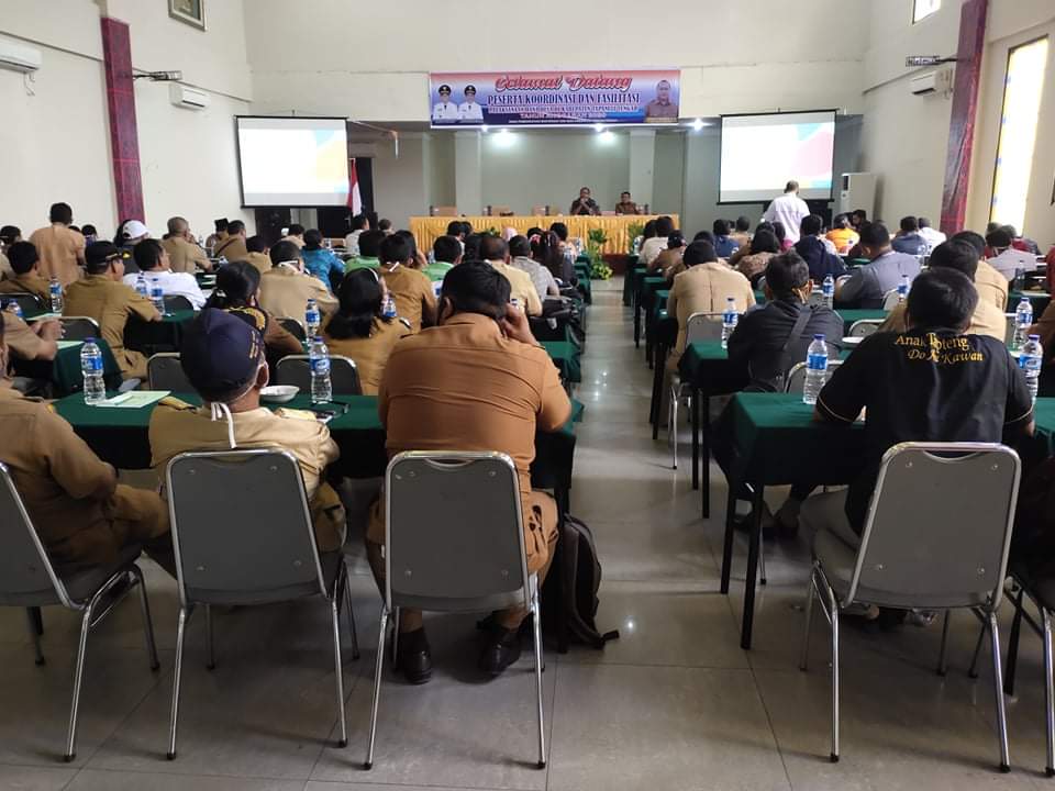 Dinas PMD Tapteng Gelar Koordinasi dan Fasilitasi Pelaksanaan Dana Desa TA 2020