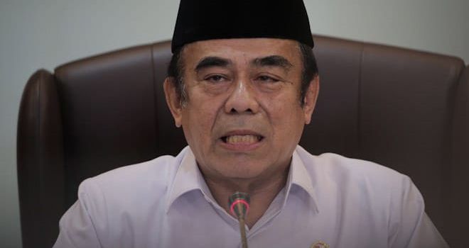 Menag Fachrul Razi Positif Corona