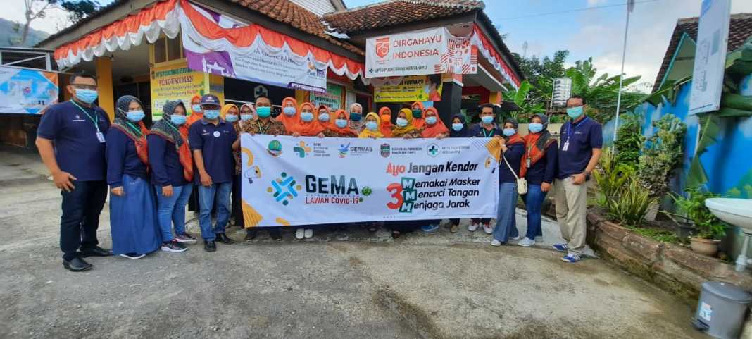 UPTD Puskemsas Kertahayu Berikan Edukasi dan Sosialisasi Guna Melawan Covid-19