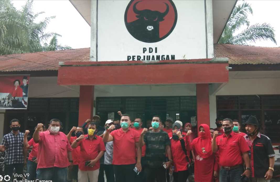 Anggota DPR RI Bob Andika, Reses di Kantor DPC PDI Perjuangan Langkat