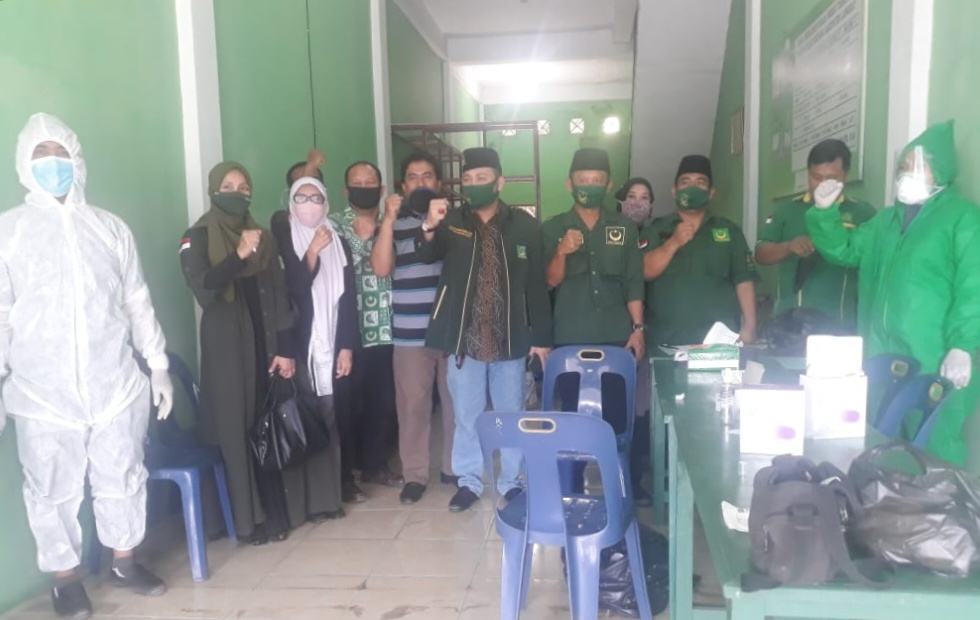 Cegah Covid-19, DPC PBB Langkat Gelar Rapid Test Gratis