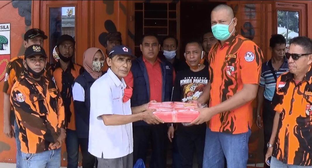 HUT PP Ke-61 Dan Hari Sumpah Pemuda, PAC PP Medan Deli Gelar Bakti Sosial