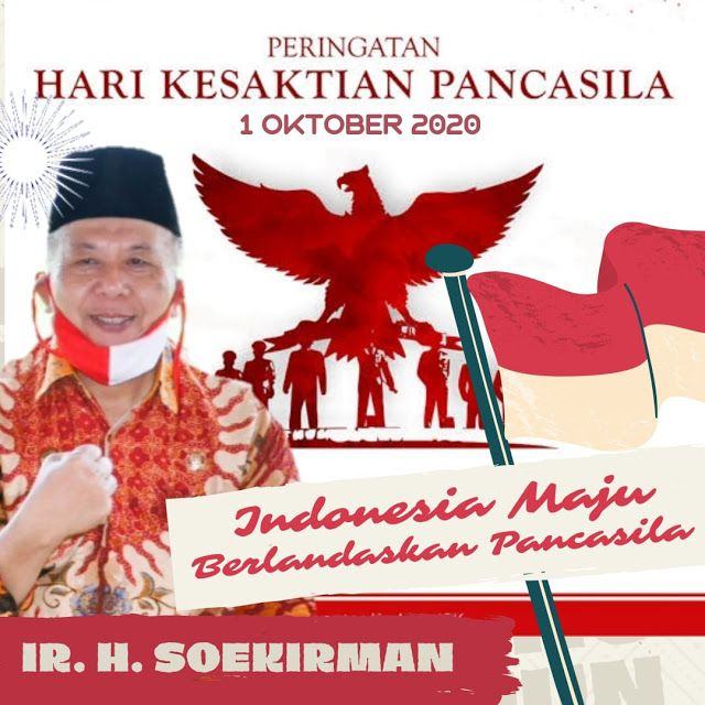 Hari Kesaktian Pancasila, Balon Bupati Sergai Sebut Momentum Menyatukan Kepentingan Bersama Masyarakat Melawan Covid-19