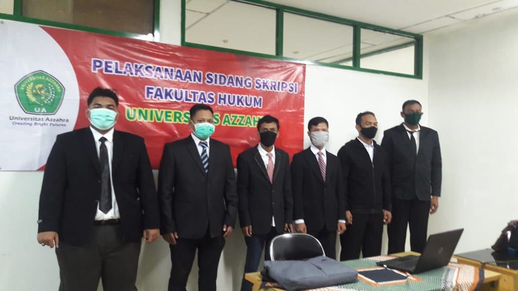 Perjuangan Mahasiswa Universitas Azzahra, Sidang Skripsi di Tengah Pandemi
