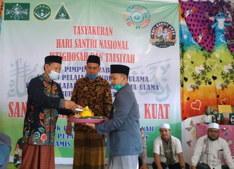 IPNU-IPPNU, Bersama Ponpes NU Deli Serdang Peringati Hari Santri Nasional 2020