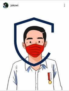 Indonesia Bermasker, Lindungi Diri dan Negeri